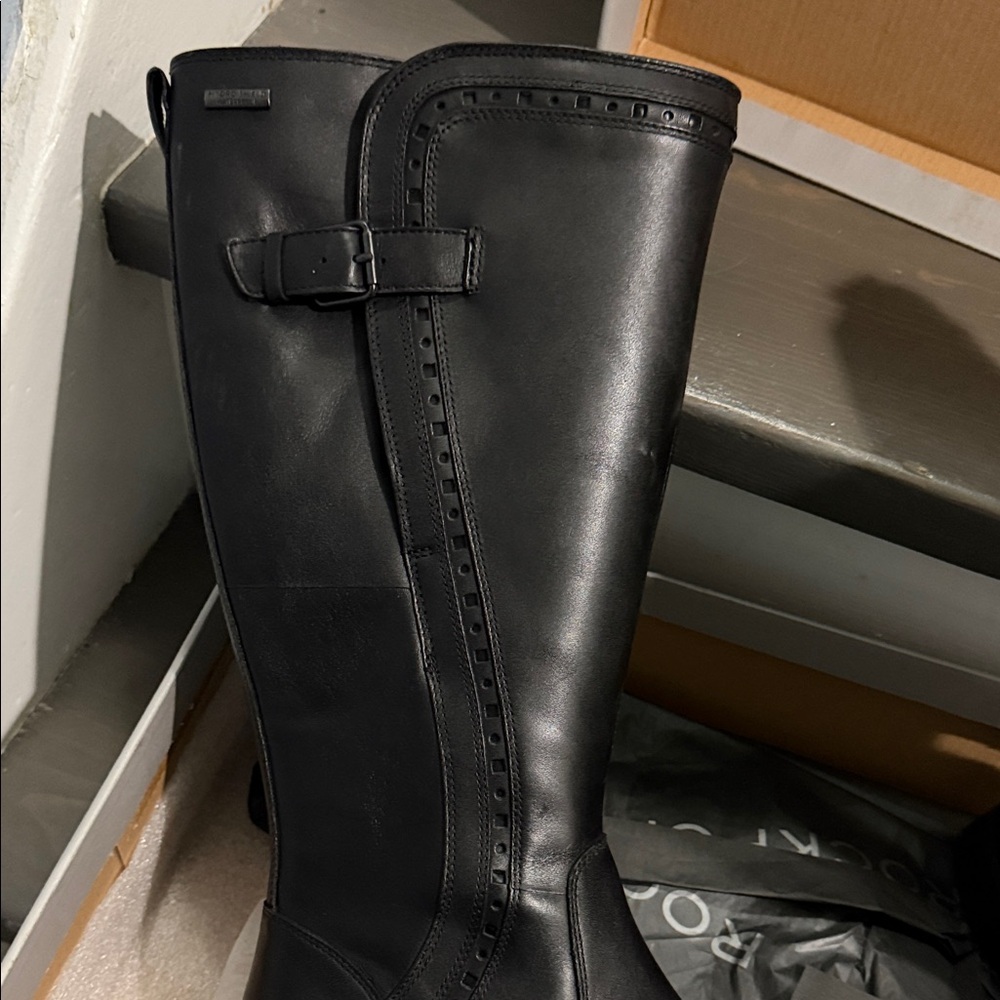 Rockport Elegant Black Tall Boots - Picture 3 of 7